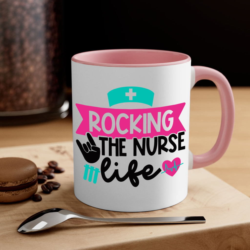Rocking The Nurse Life Style Style 54#- nurse-Mug / Coffee Cup