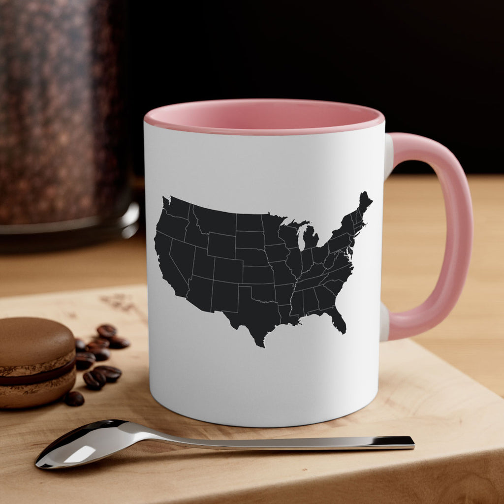 Separate Color Map Style 71#- 4th Of July-Mug / Coffee Cup