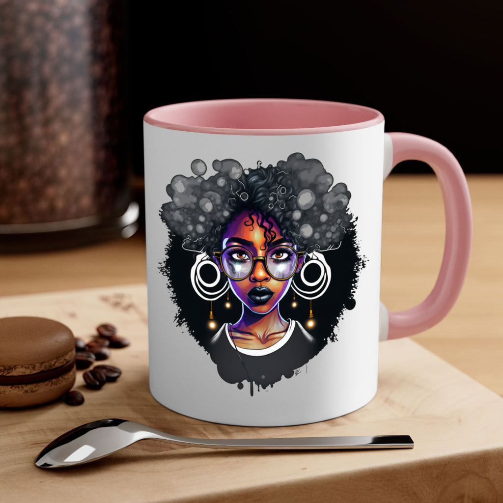 Sparkling Black Girl Design 10#- Black women - Girls-Mug / Coffee Cup
