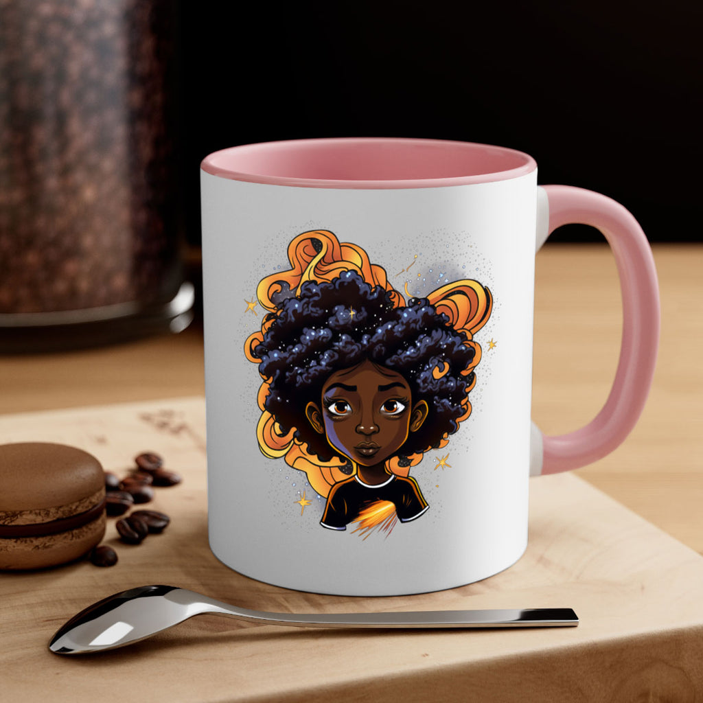 Sparkling Black Girl Design 12#- Black women - Girls-Mug / Coffee Cup