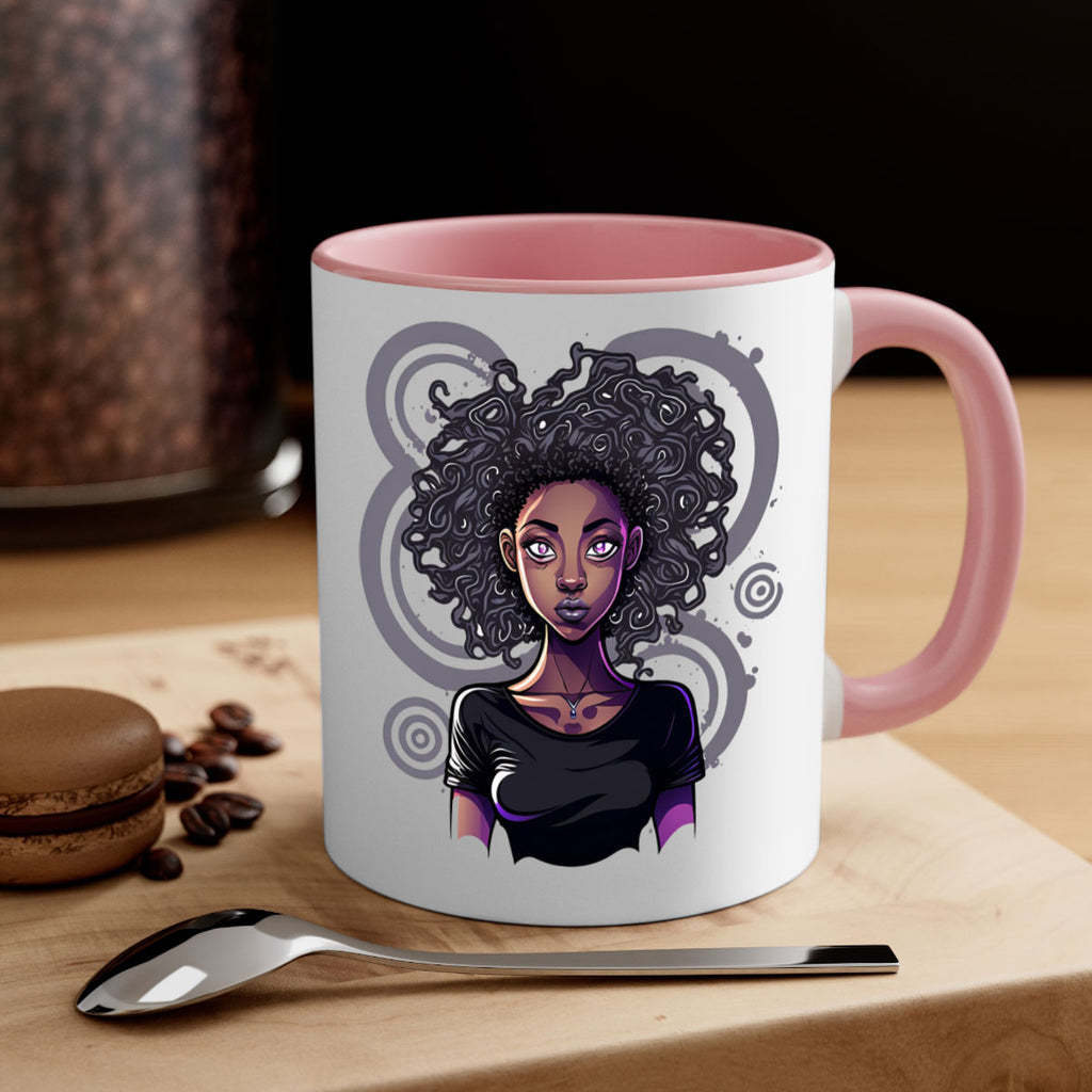 Sparkling Black Girl Design 14#- Black women - Girls-Mug / Coffee Cup