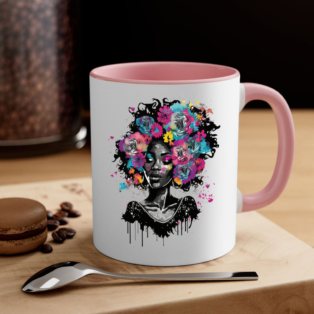 Sparkling Black Girl Design 17#- Black women - Girls-Mug / Coffee Cup
