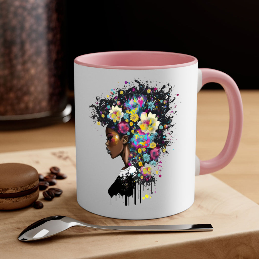 Sparkling Black Girl Design 2#- Black women - Girls-Mug / Coffee Cup