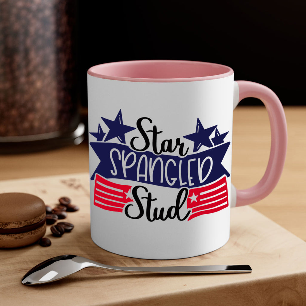 Star Spangled Stud Style 173#- 4th Of July-Mug / Coffee Cup