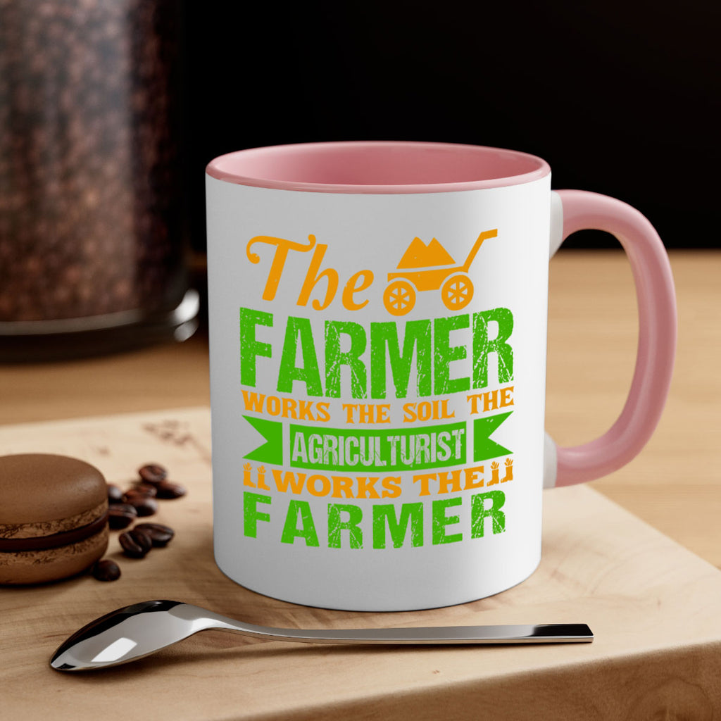 The farmers work the soil 33#- Farm and garden-Mug / Coffee Cup