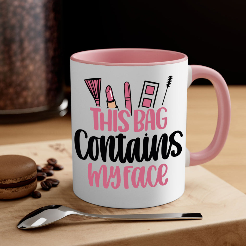 This Bag Contains My Face Style 14#- makeup-Mug / Coffee Cup