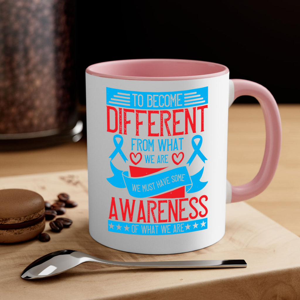 To become different from what we are we must have some awareness of what we are Style 11#- Self awareness-Mug / Coffee Cup