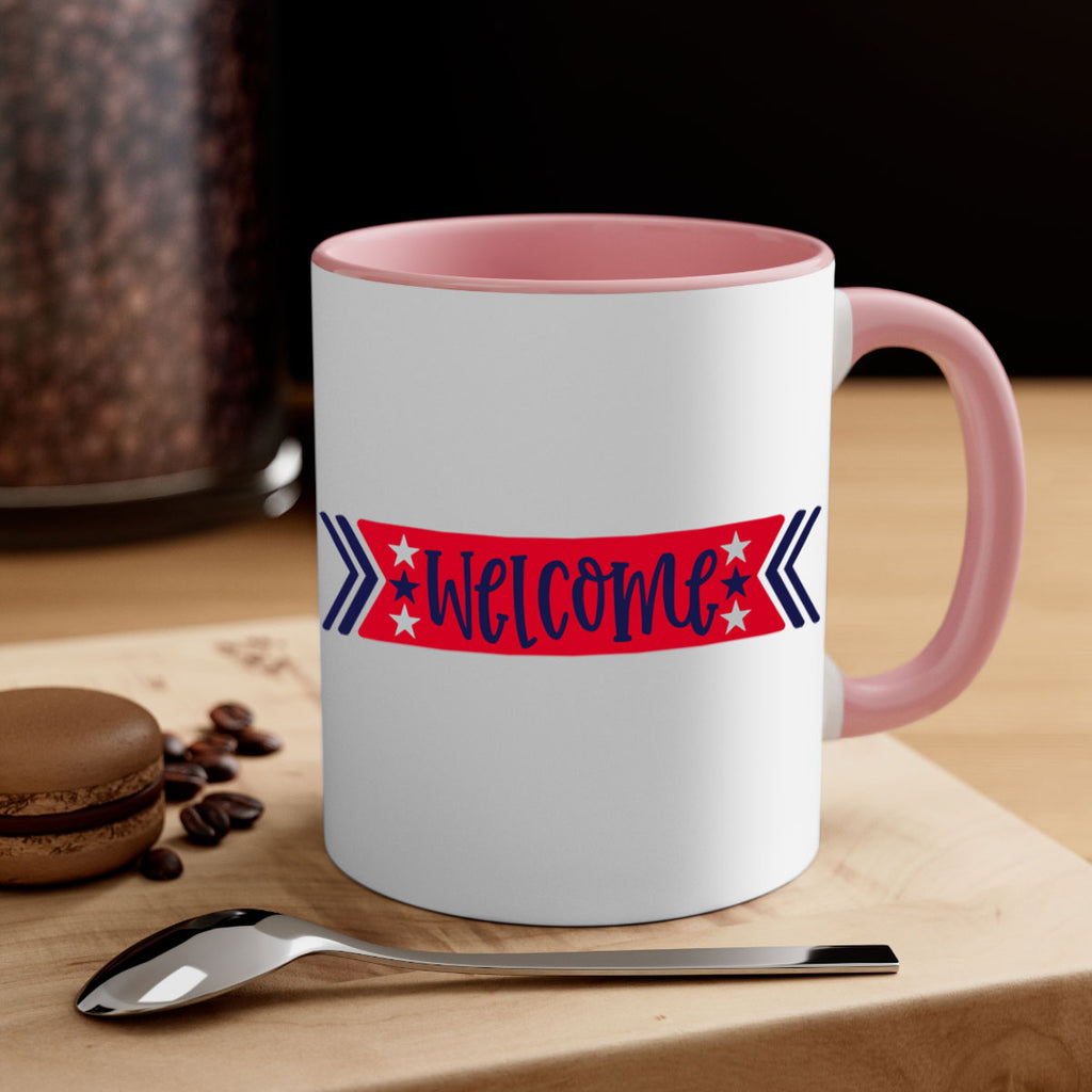 Welcome Style 187#- 4th Of July-Mug / Coffee Cup