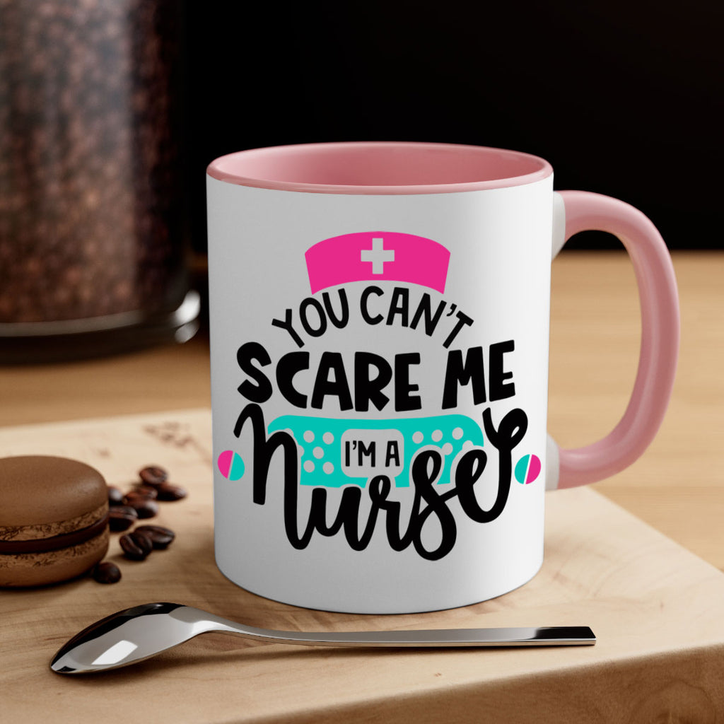 You Cant Scare Me Im A Nurse Style Style 2#- nurse-Mug / Coffee Cup