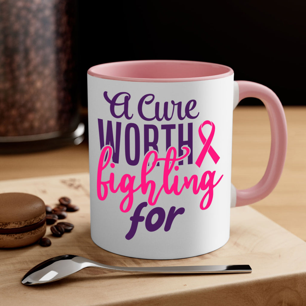 a cure worth fighting for Style 17#- breast cancer-Mug / Coffee Cup