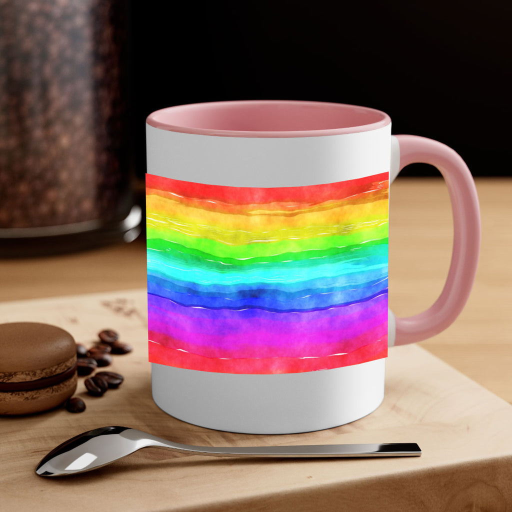 abstract rainbow 18#- lgbt-Mug / Coffee Cup