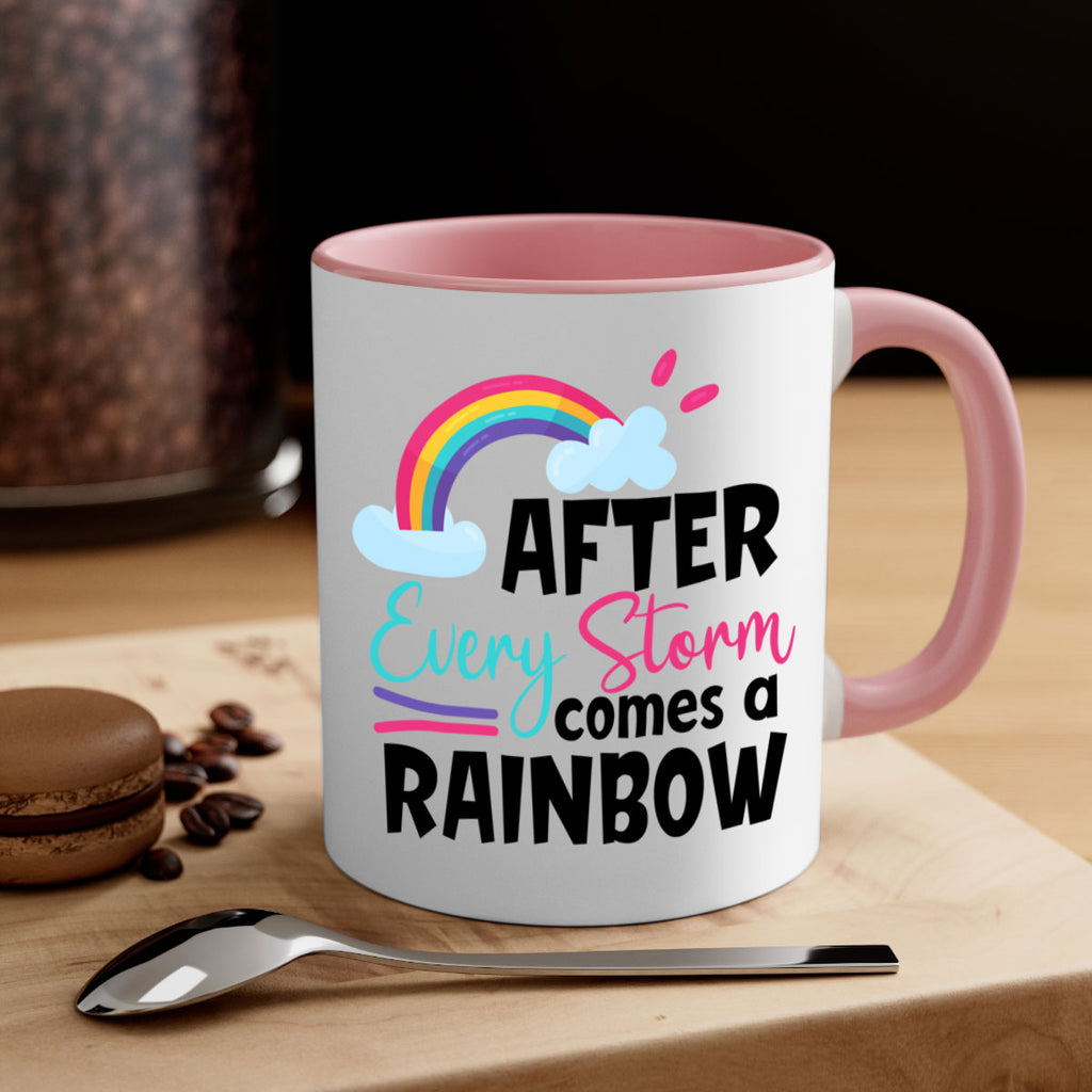 after every storm comes a rainbow Style 291#- baby2-Mug / Coffee Cup