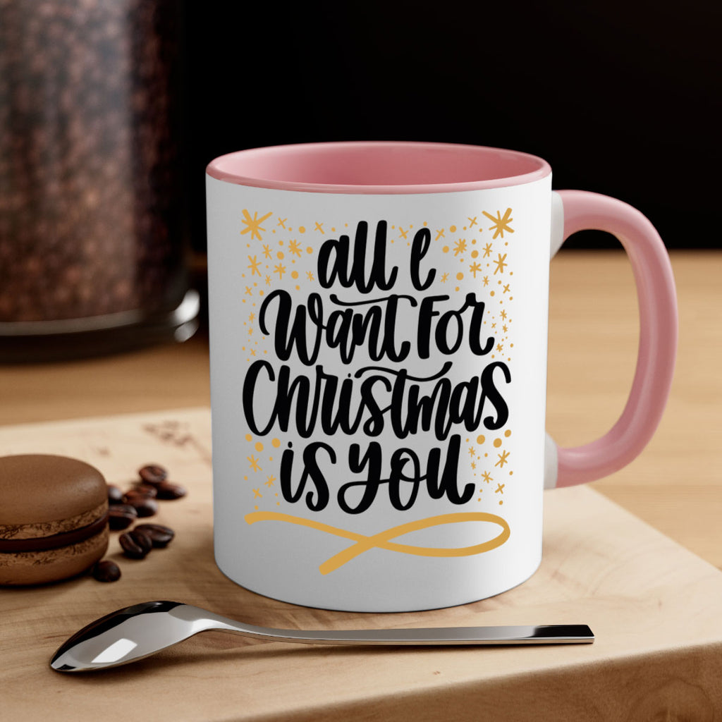 all i want for christmas is you gold 215#- christmas-Mug / Coffee Cup
