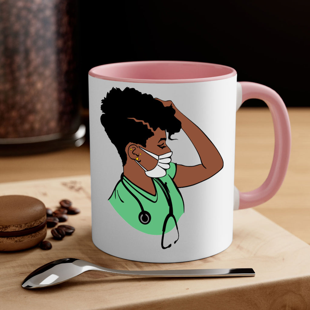 black nurse 2#- Black women - Girls-Mug / Coffee Cup