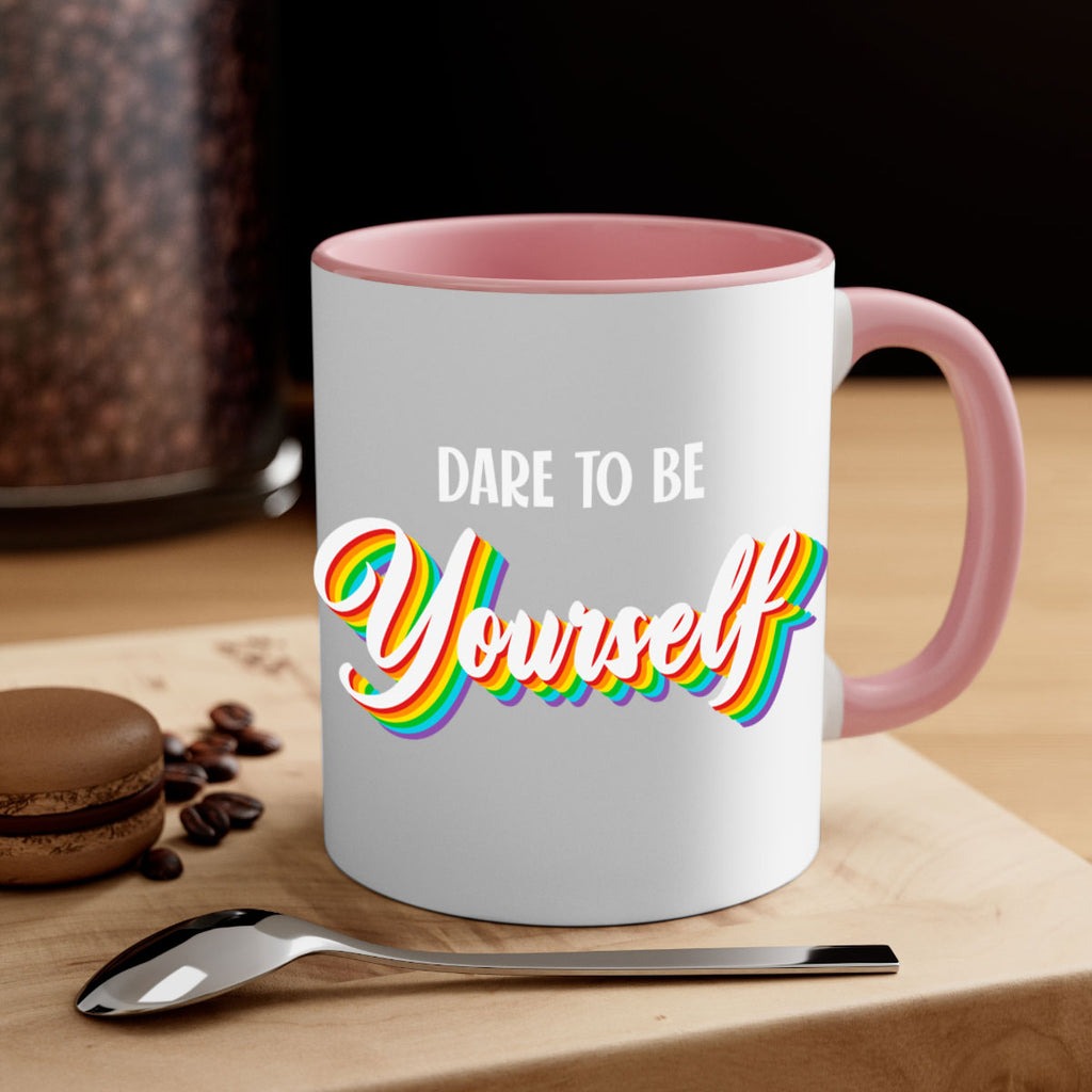 dare to be yourself cute 146#- lgbt-Mug / Coffee Cup