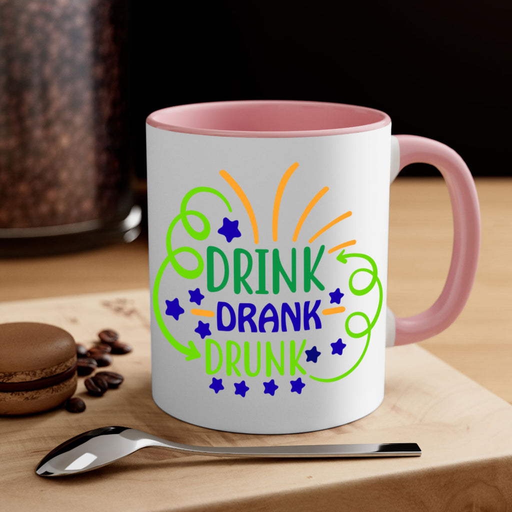 drink drank drunk 23#- mardi gras-Mug / Coffee Cup