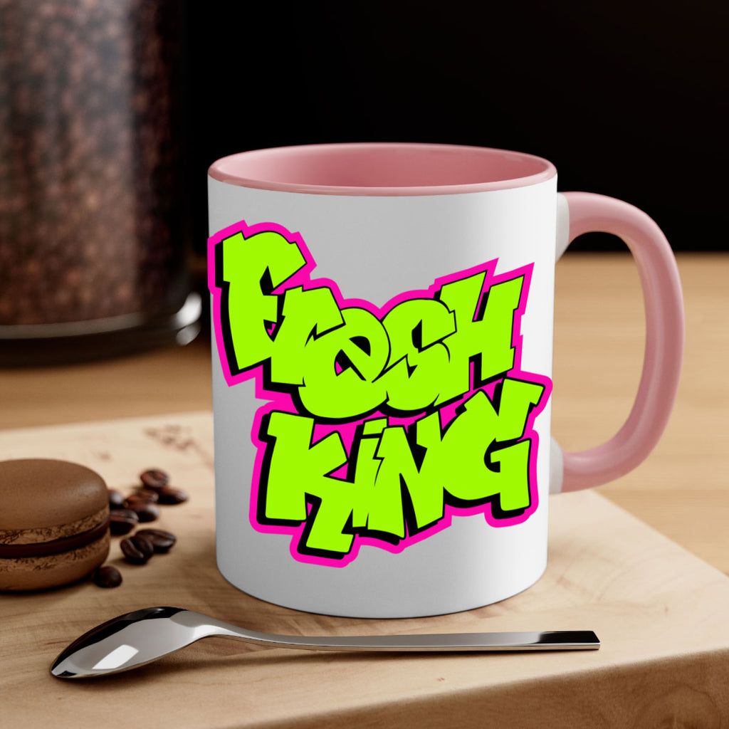 fresh king 147#- black words - phrases-Mug / Coffee Cup
