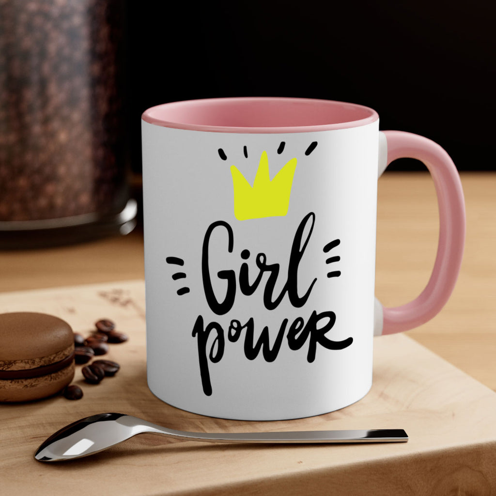 girl power crown 35#- Black women - Girls-Mug / Coffee Cup