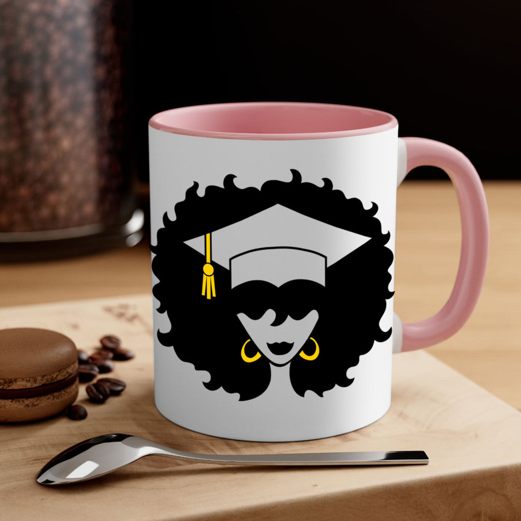 grad black woman 33#- Black women - Girls-Mug / Coffee Cup