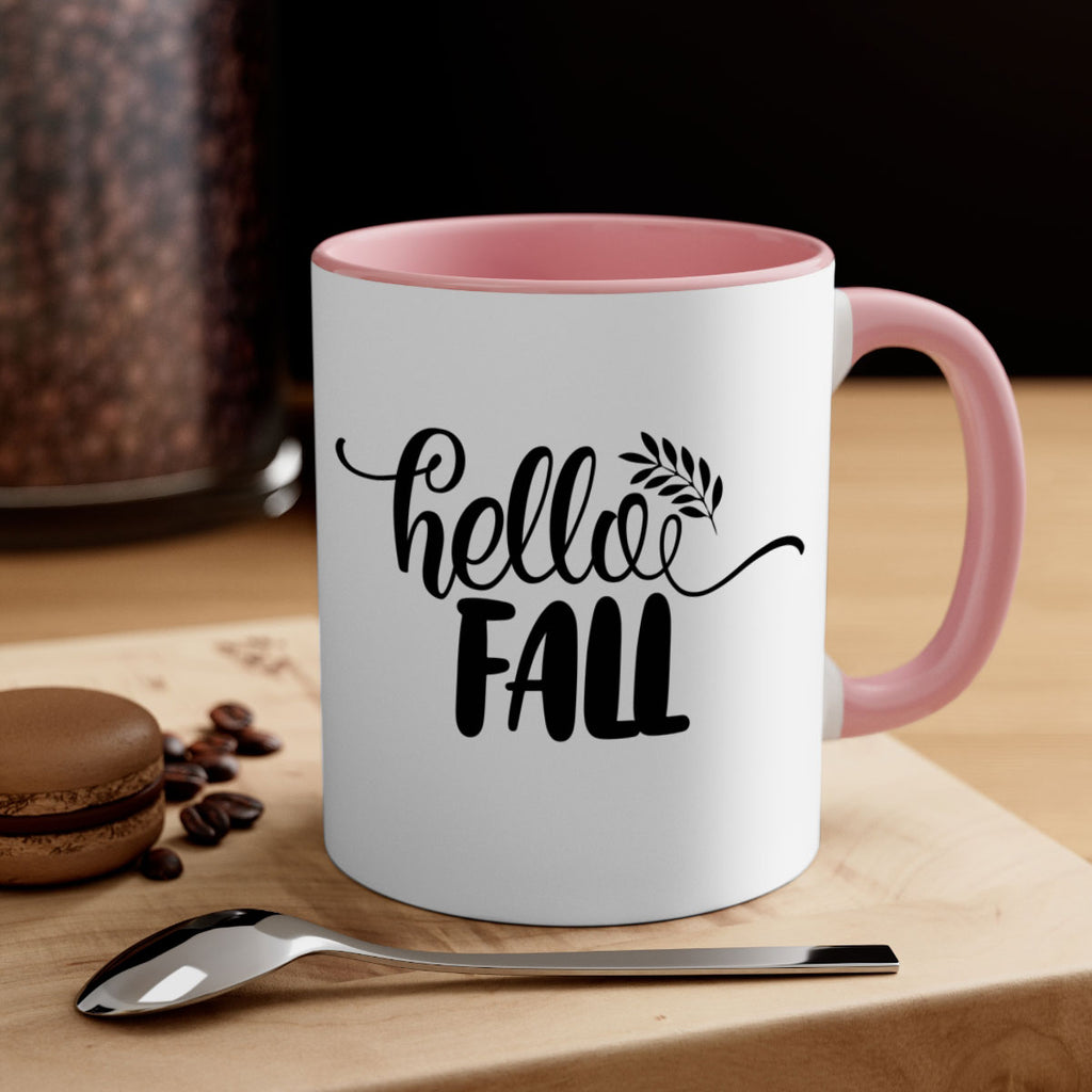 hello fall 54#- thanksgiving-Mug / Coffee Cup