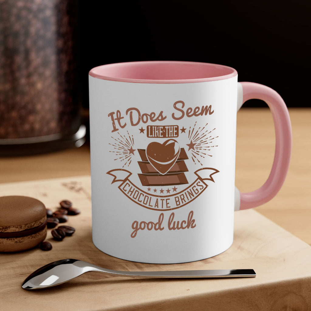 it does seem like the chocolate brings good luck 29#- chocolate-Mug / Coffee Cup