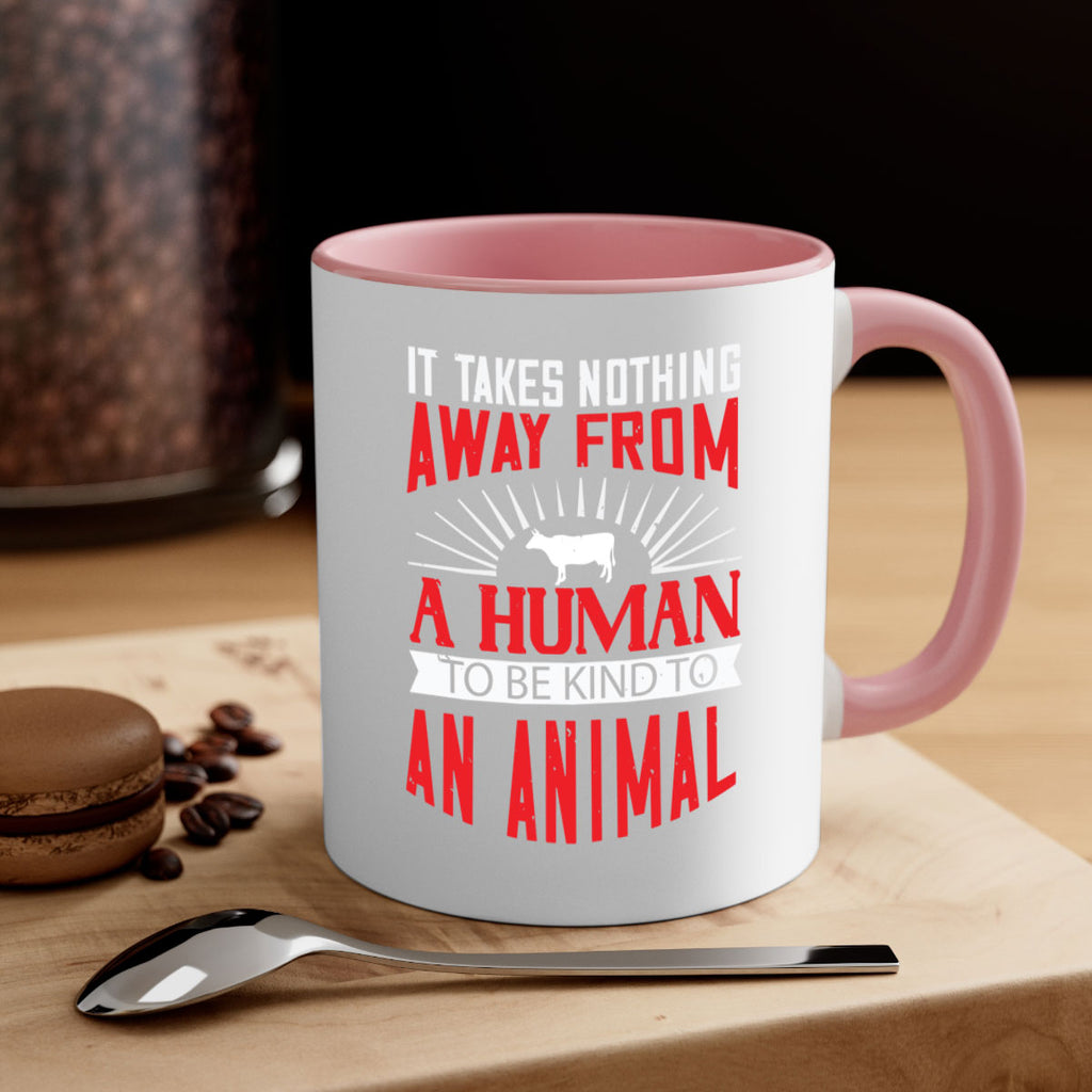 it takes nothing away from a human 37#- vegan-Mug / Coffee Cup