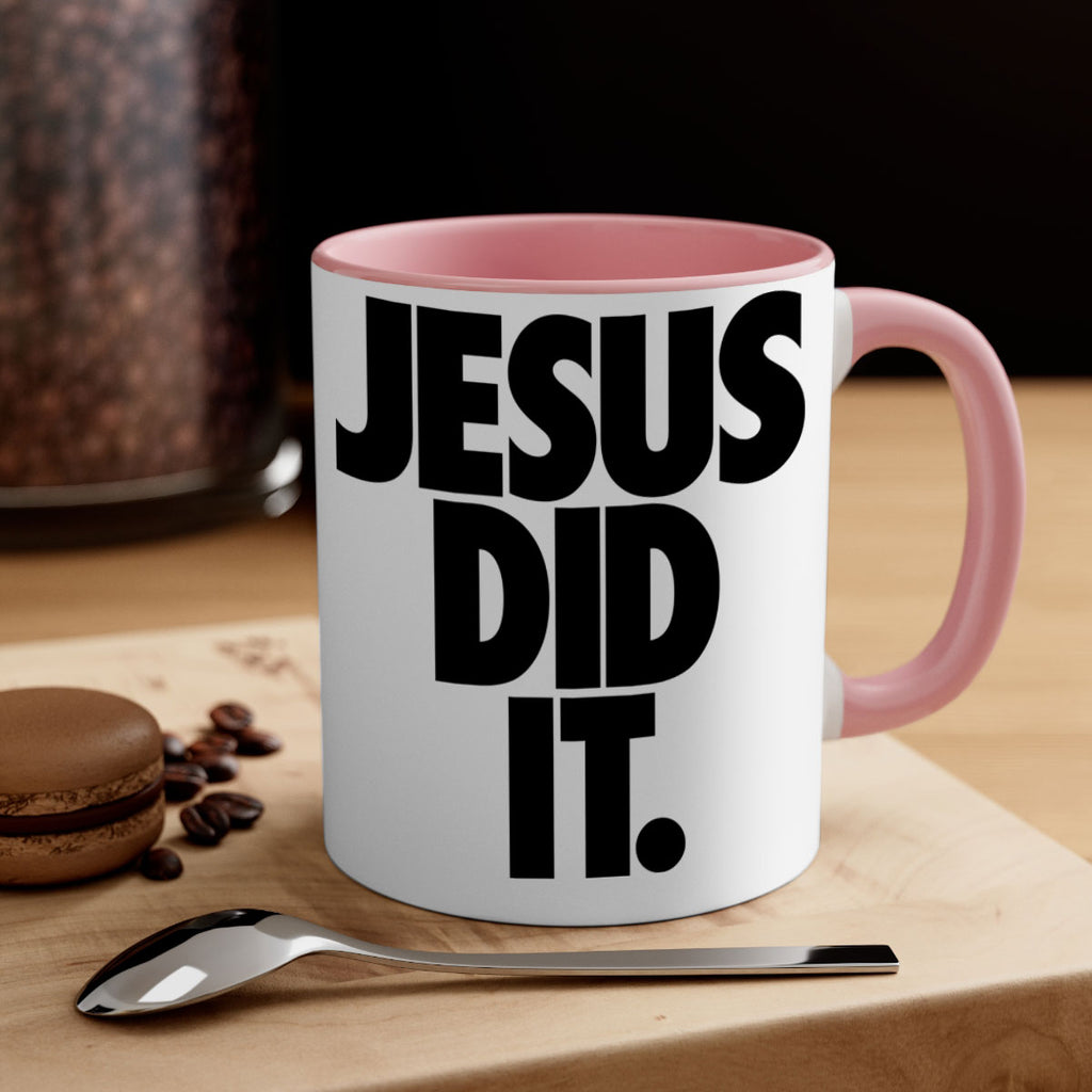 jesus did it 102#- black words - phrases-Mug / Coffee Cup