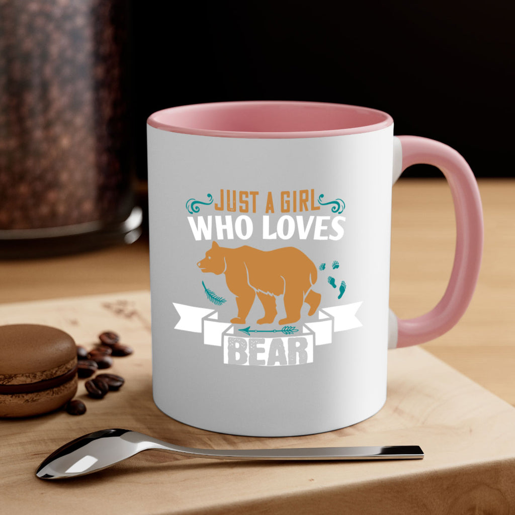 just a girl who loves bear 19#- bear-Mug / Coffee Cup