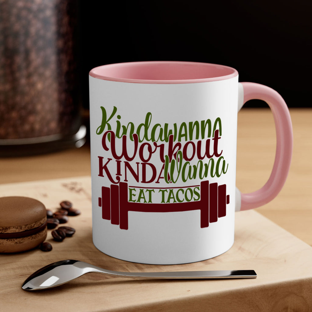 kinda wanna workout kinda wanna eat tacos 36#- gym-Mug / Coffee Cup