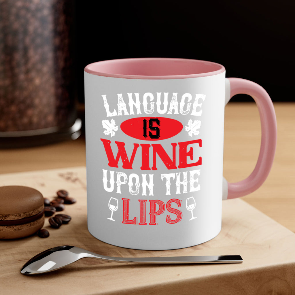 language is wine upon the 72#- wine-Mug / Coffee Cup