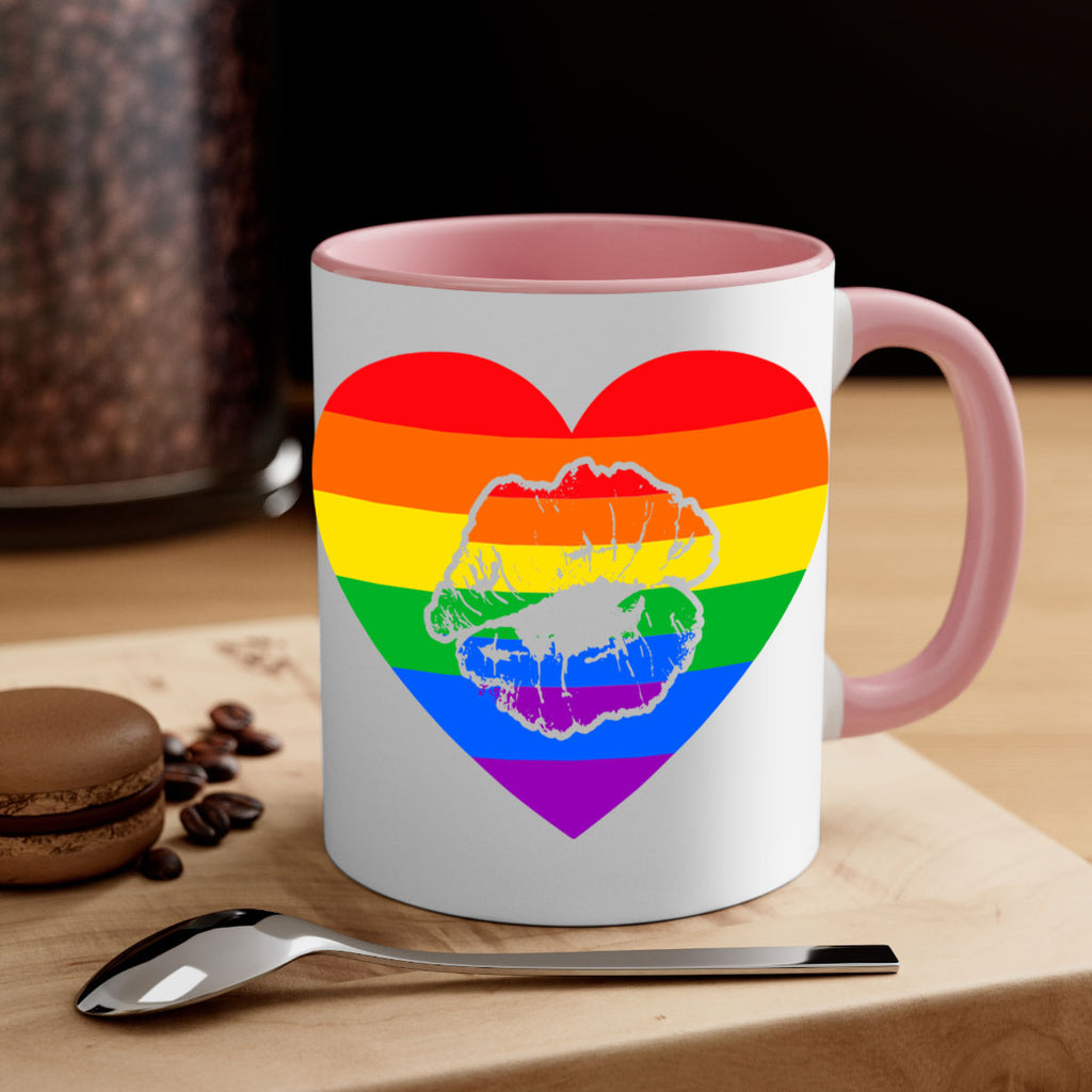 lgbt rainbow cool lip lgbt 96#- lgbt-Mug / Coffee Cup