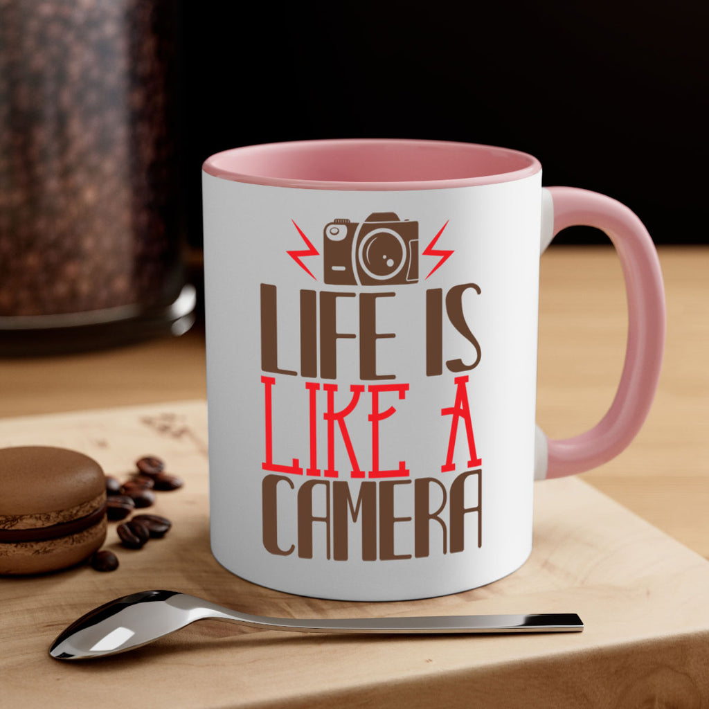 life is like a camera 25#- photography-Mug / Coffee Cup