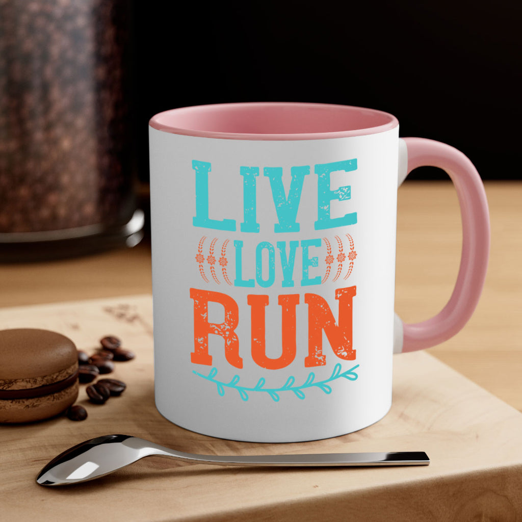 live love run 33#- running-Mug / Coffee Cup