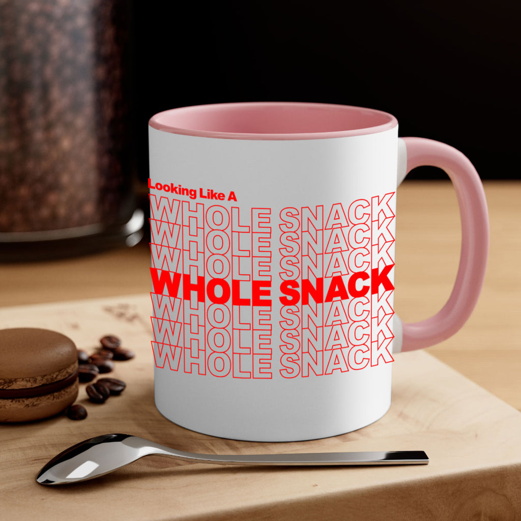 looking like a whole snack 95#- black words - phrases-Mug / Coffee Cup