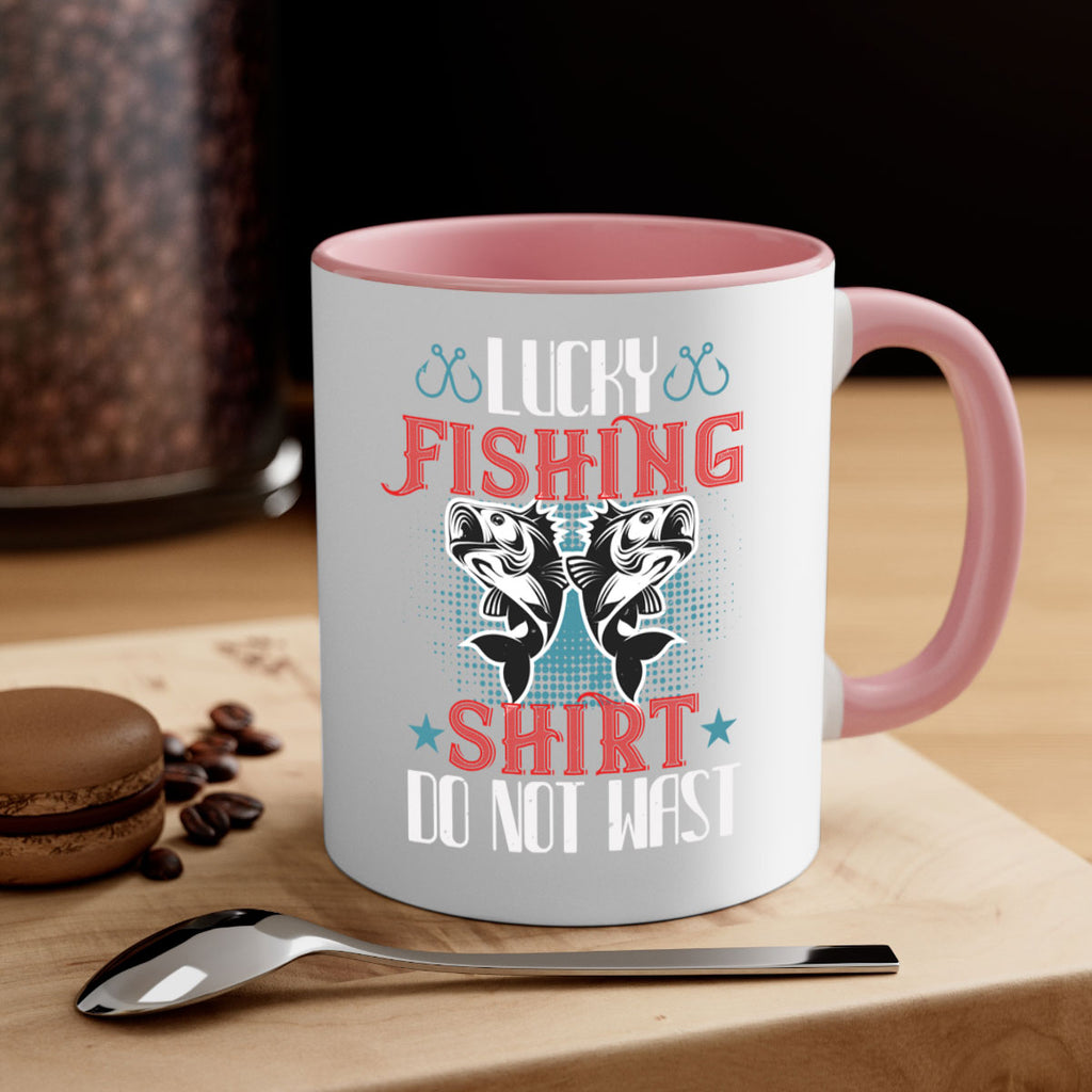 lucky fishing shirt do not wast 57#- fishing-Mug / Coffee Cup