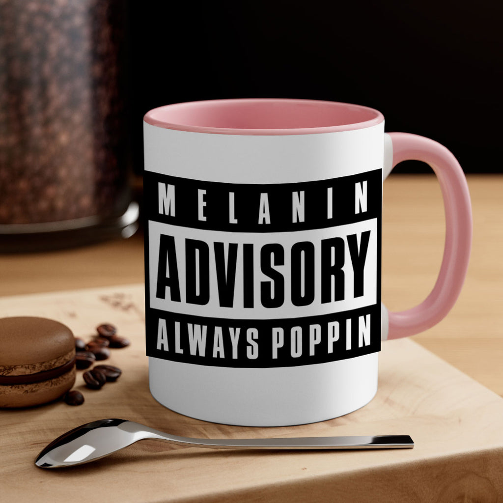 melanin advisory 80#- black words - phrases-Mug / Coffee Cup