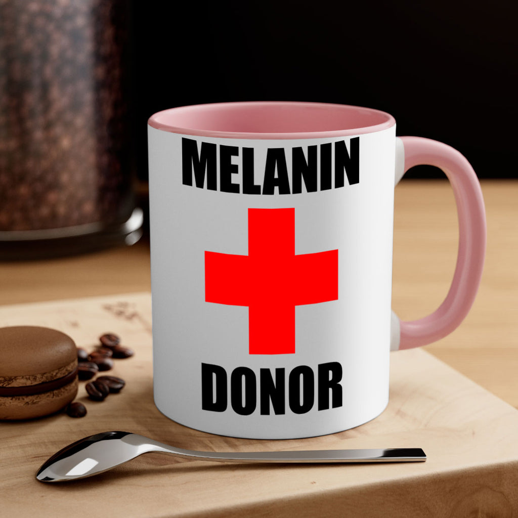melanin donor 91#- black words - phrases-Mug / Coffee Cup