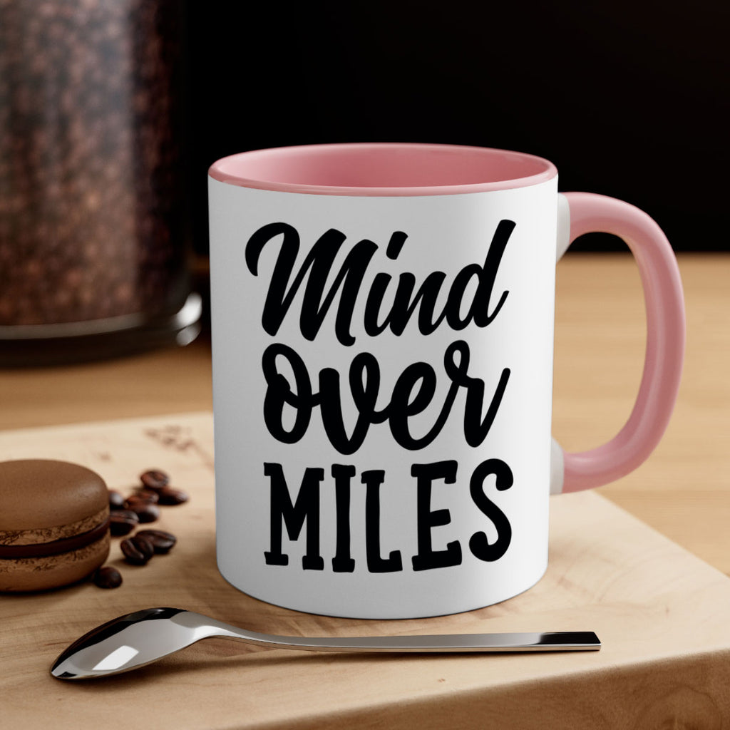 mind over miles 28#- gym-Mug / Coffee Cup
