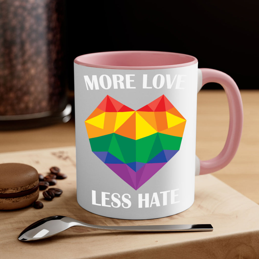more love less hate lgbt lgbt 78#- lgbt-Mug / Coffee Cup