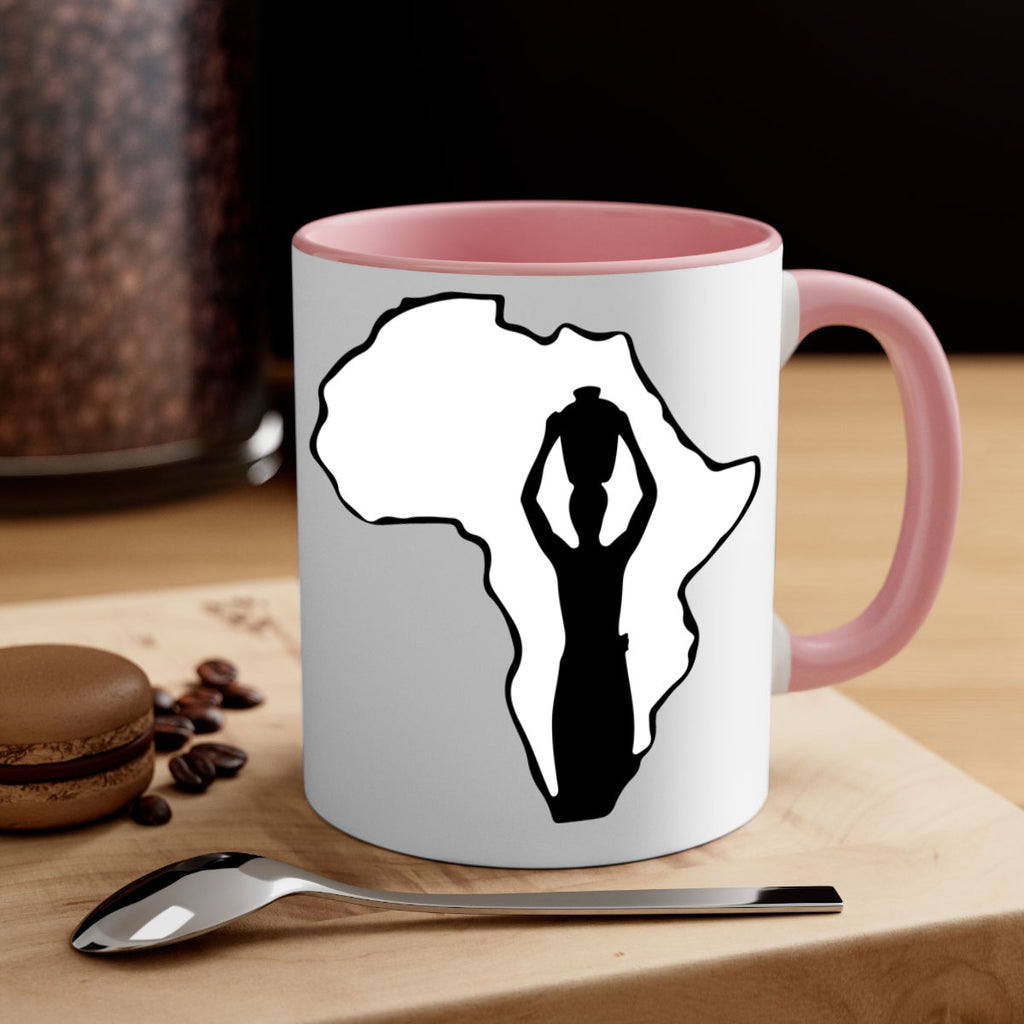 mother africa- black words - phrases-Mug / Coffee Cup