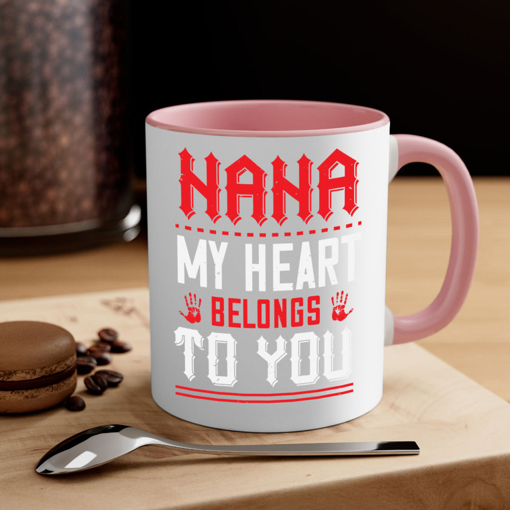 nana MY HEART 7#- grandma-Mug / Coffee Cup