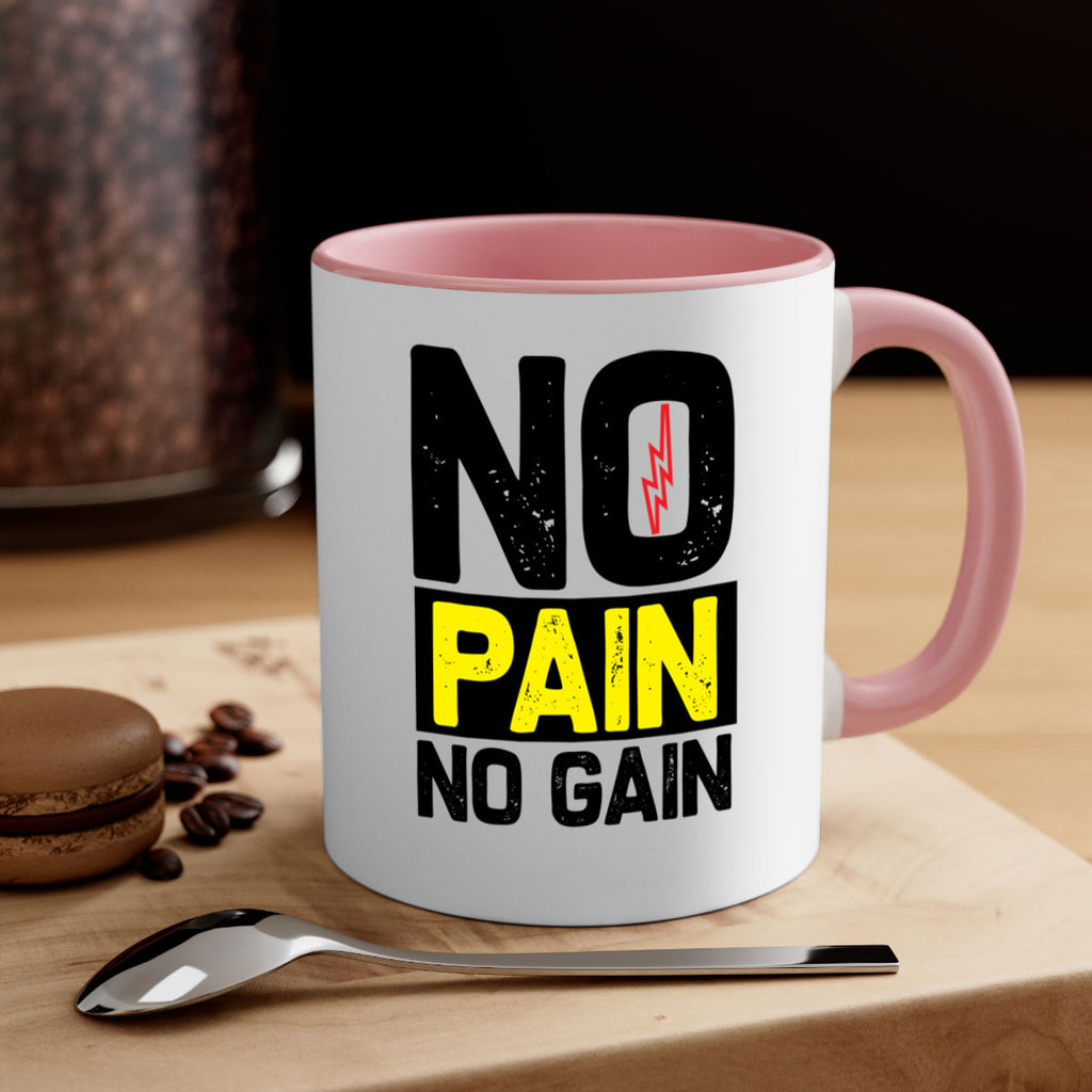 no pain no gain 5#- gym-Mug / Coffee Cup