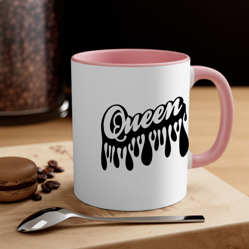 queen- black words - phrases-Mug / Coffee Cup