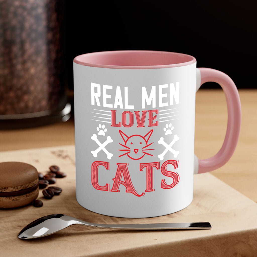real man love cats Style 113#- cat-Mug / Coffee Cup