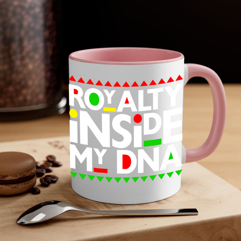 royalty inside my dna 42#- black words - phrases-Mug / Coffee Cup