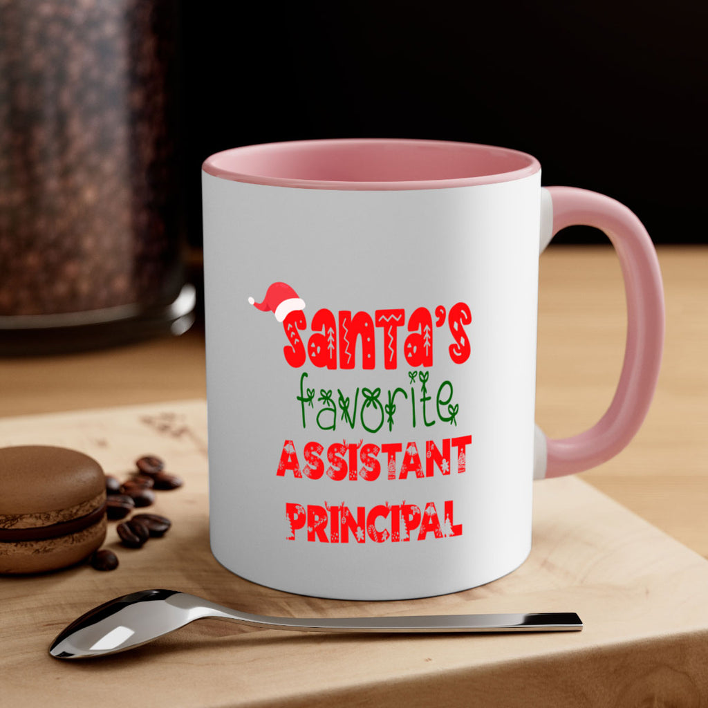 santas favorite assistant principal style 656#- christmas-Mug / Coffee Cup