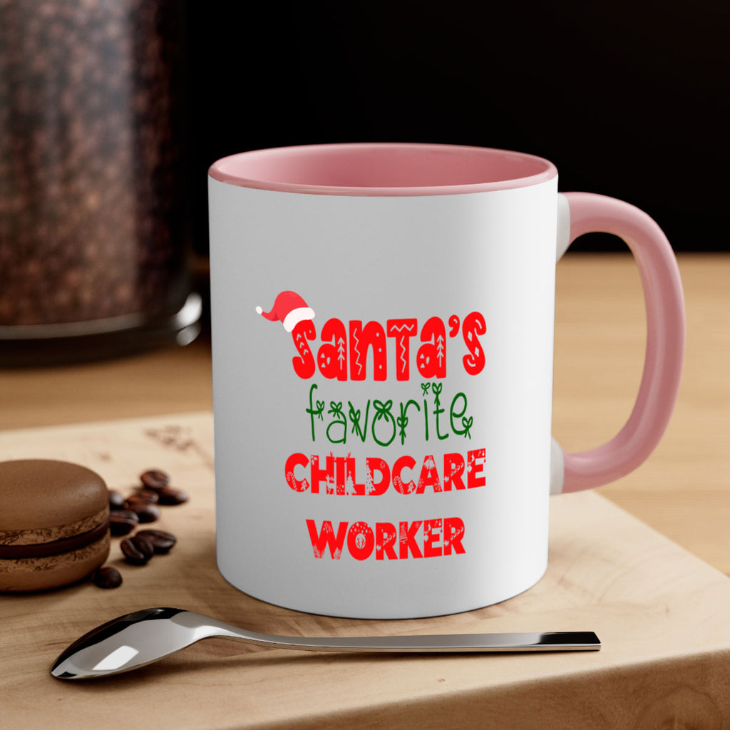 santas favorite childcare worker style 714#- christmas-Mug / Coffee Cup