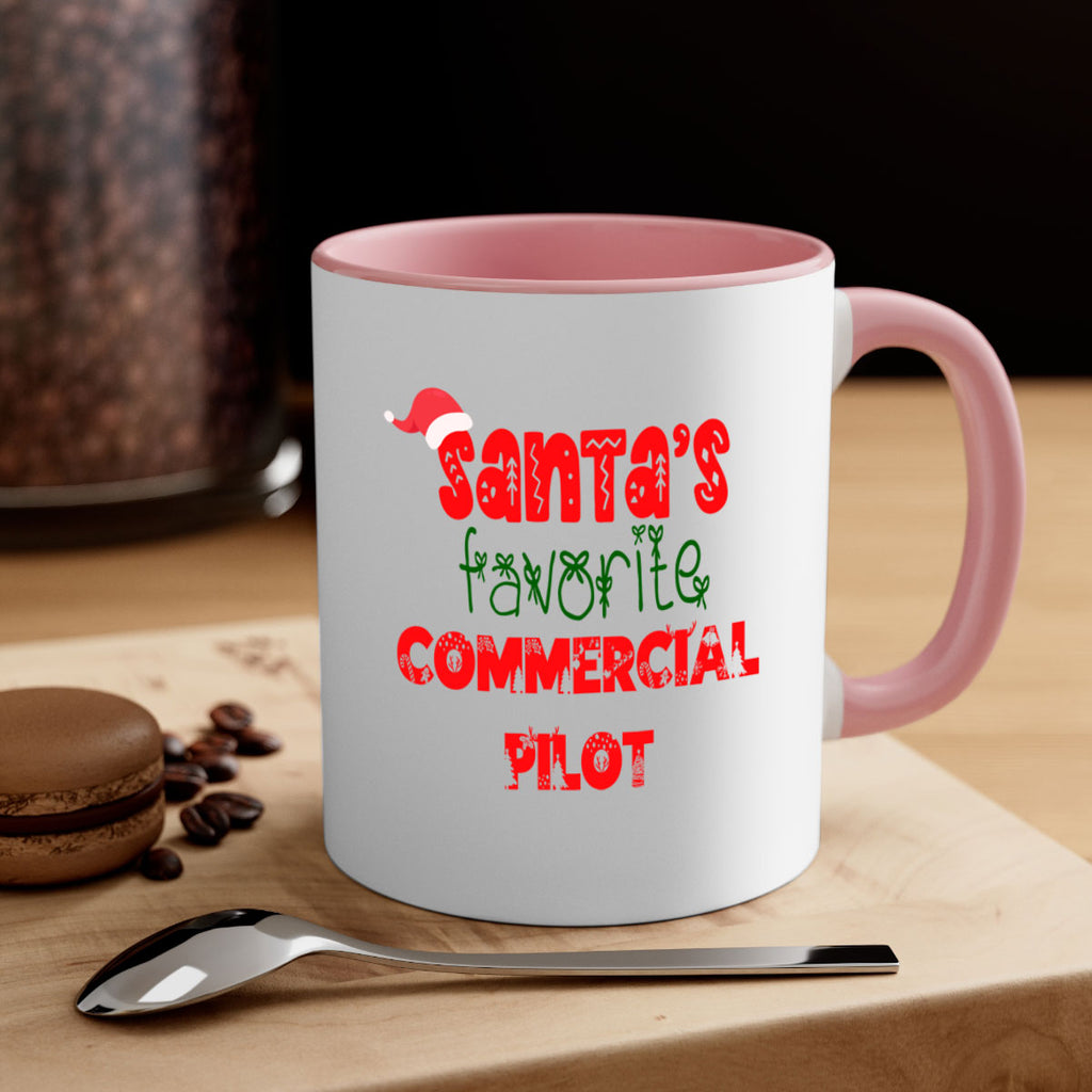 santas favorite commercial pilot style 729#- christmas-Mug / Coffee Cup