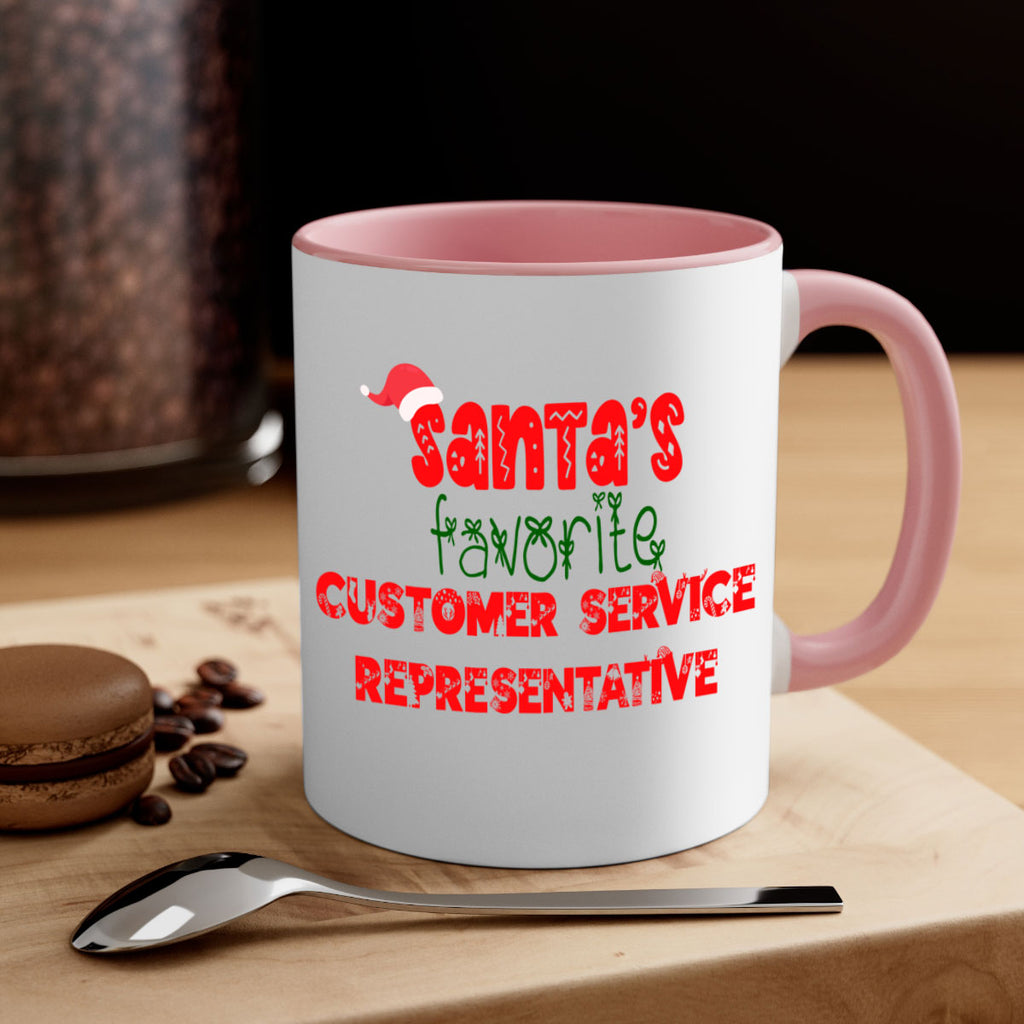 santas favorite customer service representative style 762#- christmas-Mug / Coffee Cup