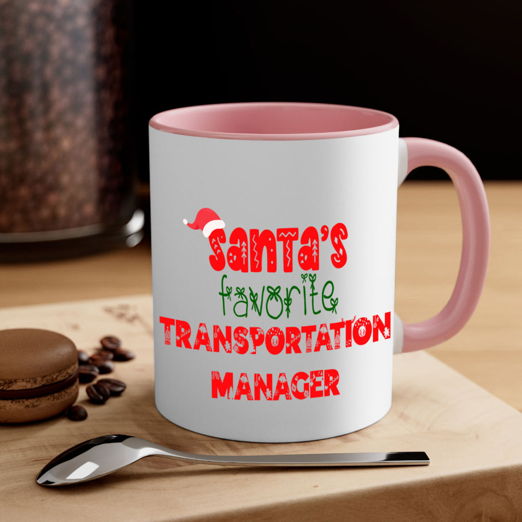 santas favorite transportation manager style 1129#- christmas-Mug / Coffee Cup
